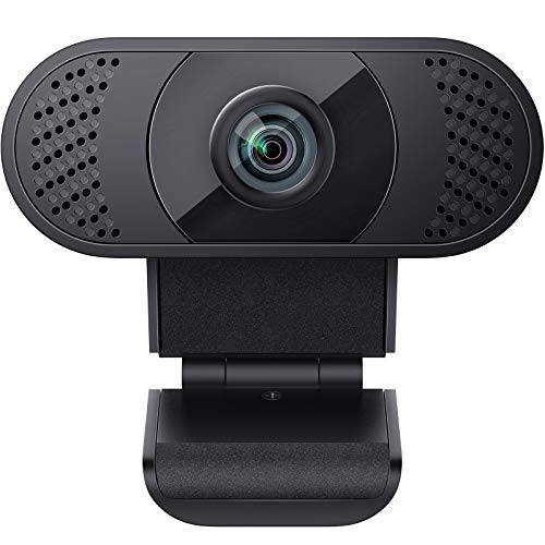 wansview Webcam 1080P mit Mikrofon, Webcam USB 2.0 Plug und Play für Laptop, PC, Desktop, mit automatischer Lichtko102rrektur, für Live-Streaming, Videoanruf, Konferenz, Online-Unterricht, Spiel