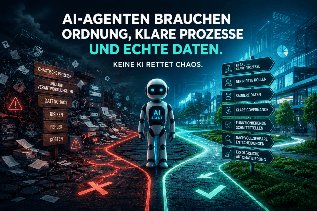 AI-Agenten im Unternehmen - Warum Prozesse und echte Daten wichtiger sind als jede KI