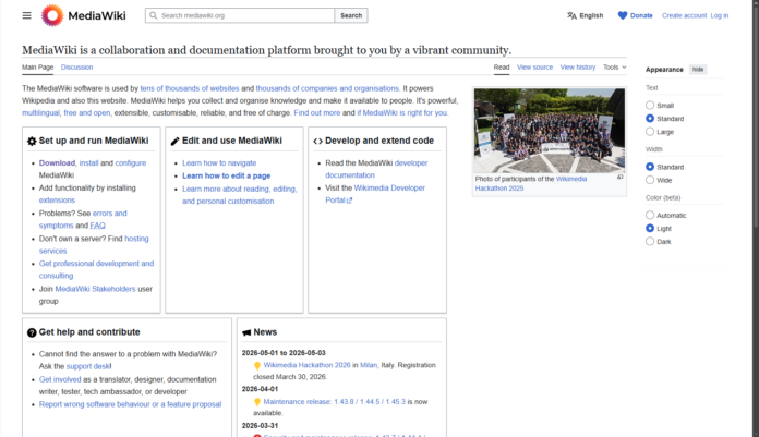Atlassian Confluence Alternative Mediawiki