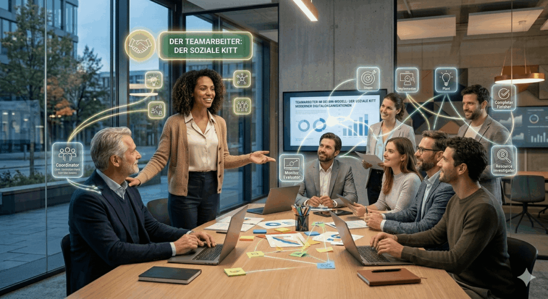Teamarbeiter im Belbin-Modell: Der soziale Kitt moderner Digitalorganisationen Belbin-Teamrolle - Teamarbeiter