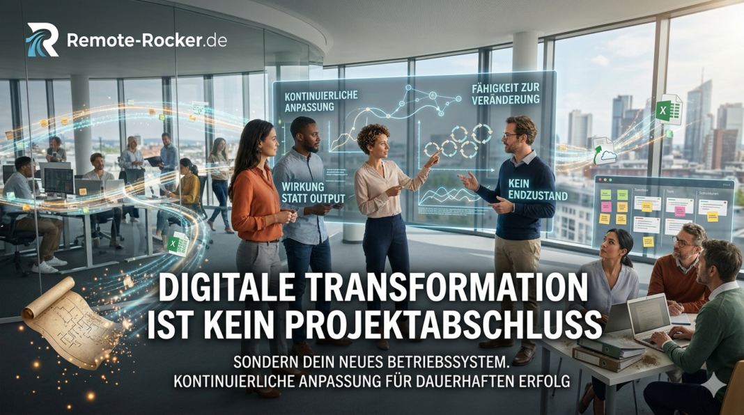 Transformation ist kein Projekt – sondern ein lebendiger Dauerzustand Transformation ist kein Projekt – sondern ein lebendiger Dauerzustand