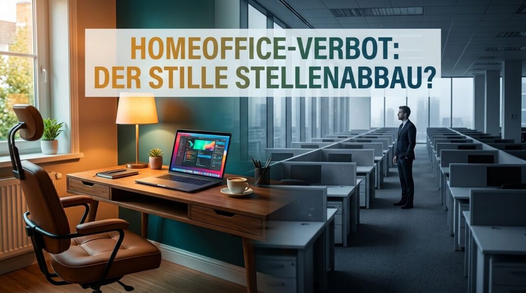 Homeoffice-Verbot: Der stille Stellenabbau? HomeOffice-Verbot - Abschaffung und Reduktion der Anzahl mobiler Arbeitstage - Remote Work - der stille Stellenabbau
