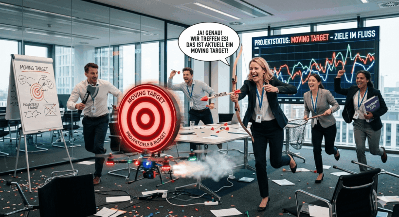 Management-Phrasen - Das ist aktuell ein Moving Target