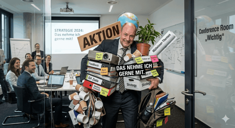 Management-Phrasen - Das nehme ich gerne mit
