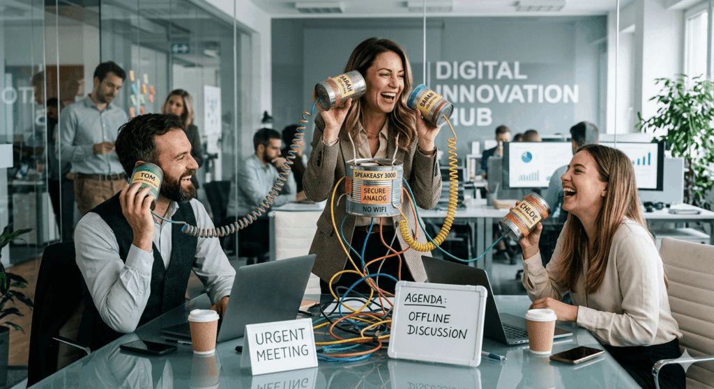 Management-Phrasen - Lass uns das offline besprechen