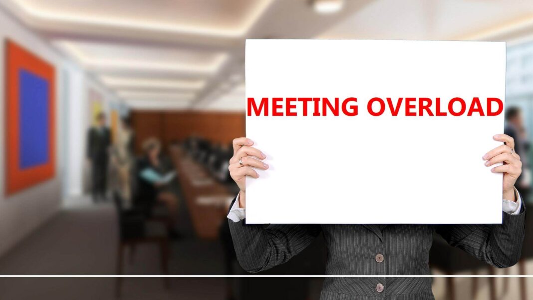 Meeting-Overload stoppen: 9 Führungstaktiken für schlanke Kalender Meeting-Overload - Zu viele Meetings - falsche Meetingkultur - Ineffiziente Meetings