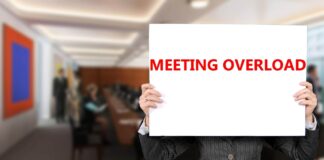 Meeting-Overload stoppen: 9 Führungstaktiken für schlanke Kalender Meeting-Overload - Zu viele Meetings - falsche Meetingkultur - Ineffiziente Meetings