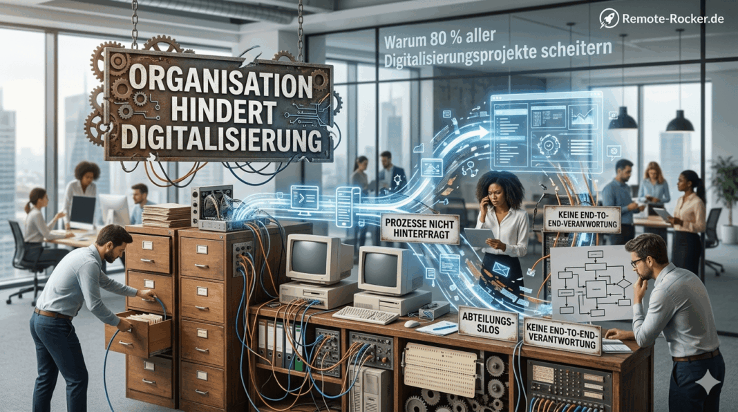 Warum Digitalisierung oft Fortschritt verspricht, aber Stillstand erzeugt Warum Digitalisierung oft Fortschritt verspricht, aber Stillstand erzeugt