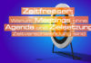 Meetings ohne Agenda und Zielsetzung sind Zeitfresser Warum Meetings ohne Agenda und Ziel Zeitverschwendung sind - Zeitfresser in Meetings - Agenda und Zielsetzung